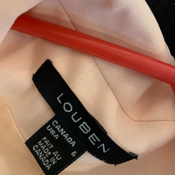 fully lined louben size 6 pastel sorbet suit - Picture 4 of 9